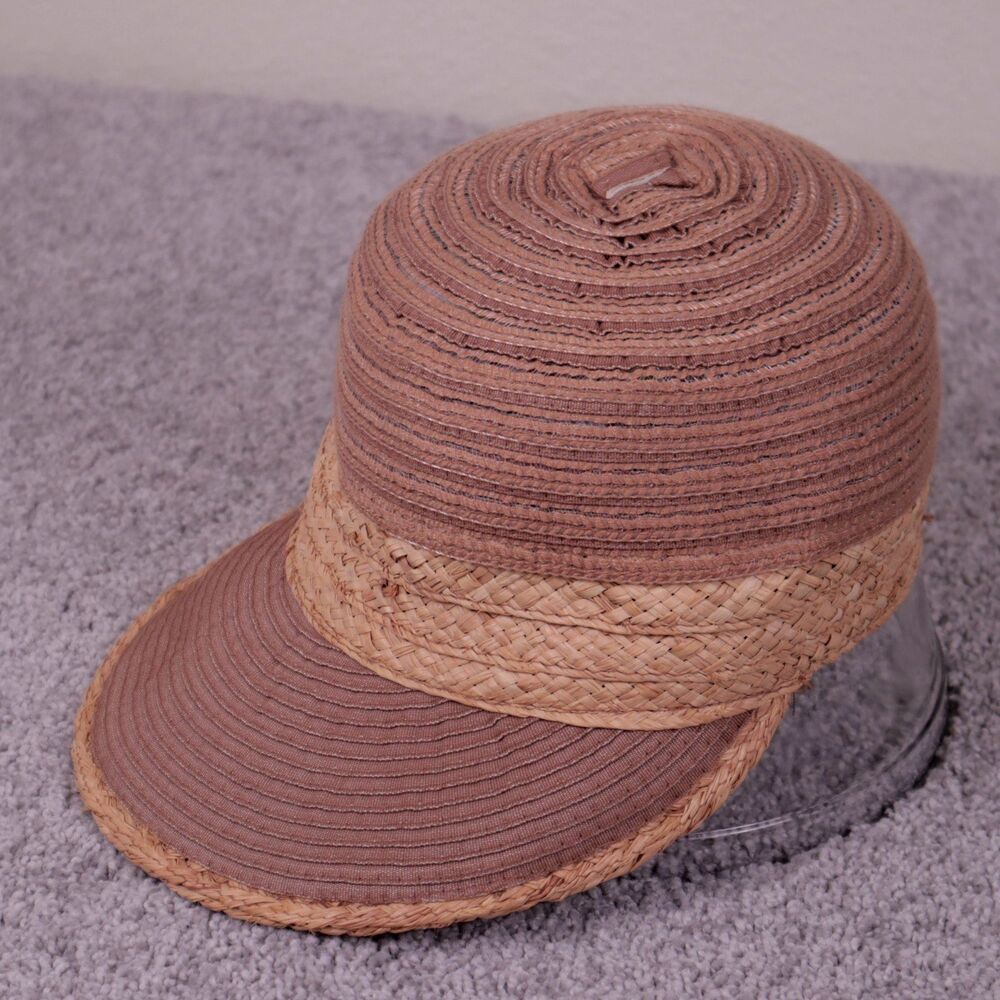 Betmar New York Sun cap Polyester and Straw Blend